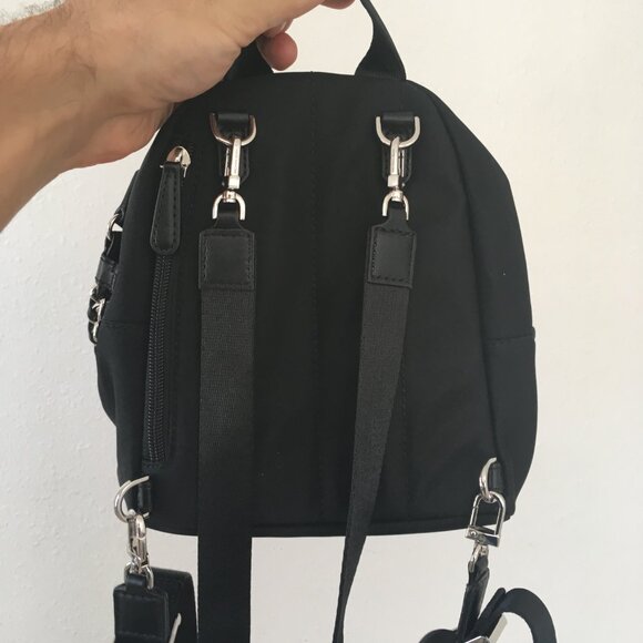 MICHAEL Michael Kors - Slater Extra Small Nylon Backpack Bag - black - Picture 8 of 11